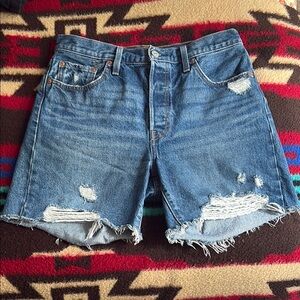 Levi's 501 Mid-Thigh High Rise Shorts